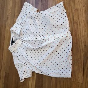 Forever 21 Heart short sleeve shirt